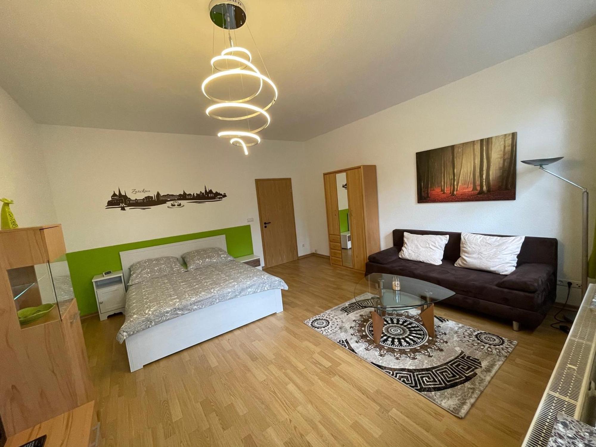 Ferienwohnung Im Zentrum Zwickaus Экстерьер фото